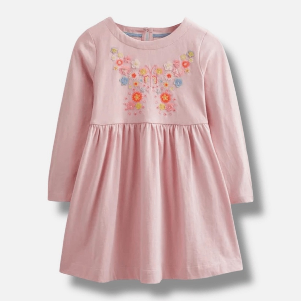 Mini Boden long sleeve jersey dress